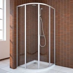 Душевая кабина 120x120 GK-401 стекло прозрачное GUTEWETTER PRACTIC ROUND