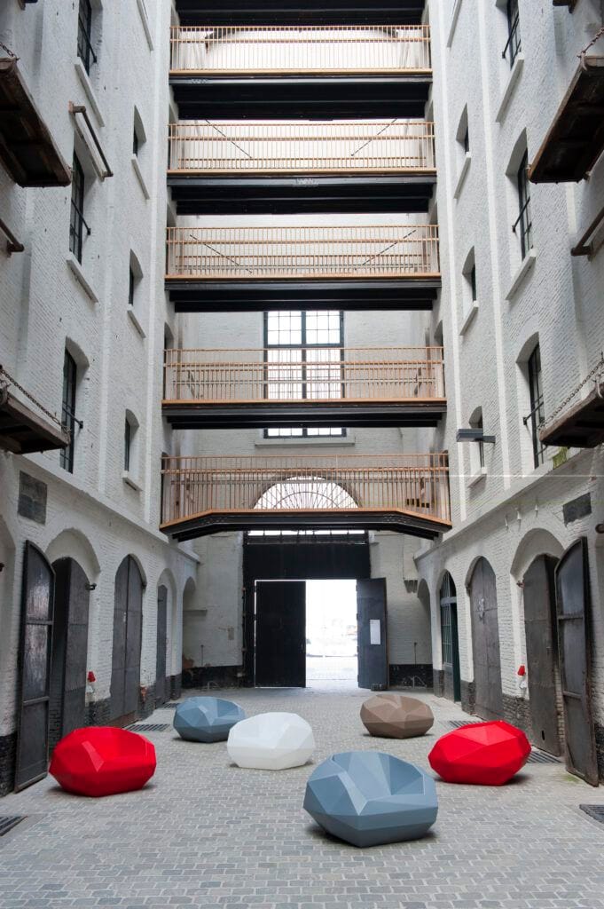 Пластиковый контрактный стул SIXINCH ROCKING ARCH-00126428 - Вид №3