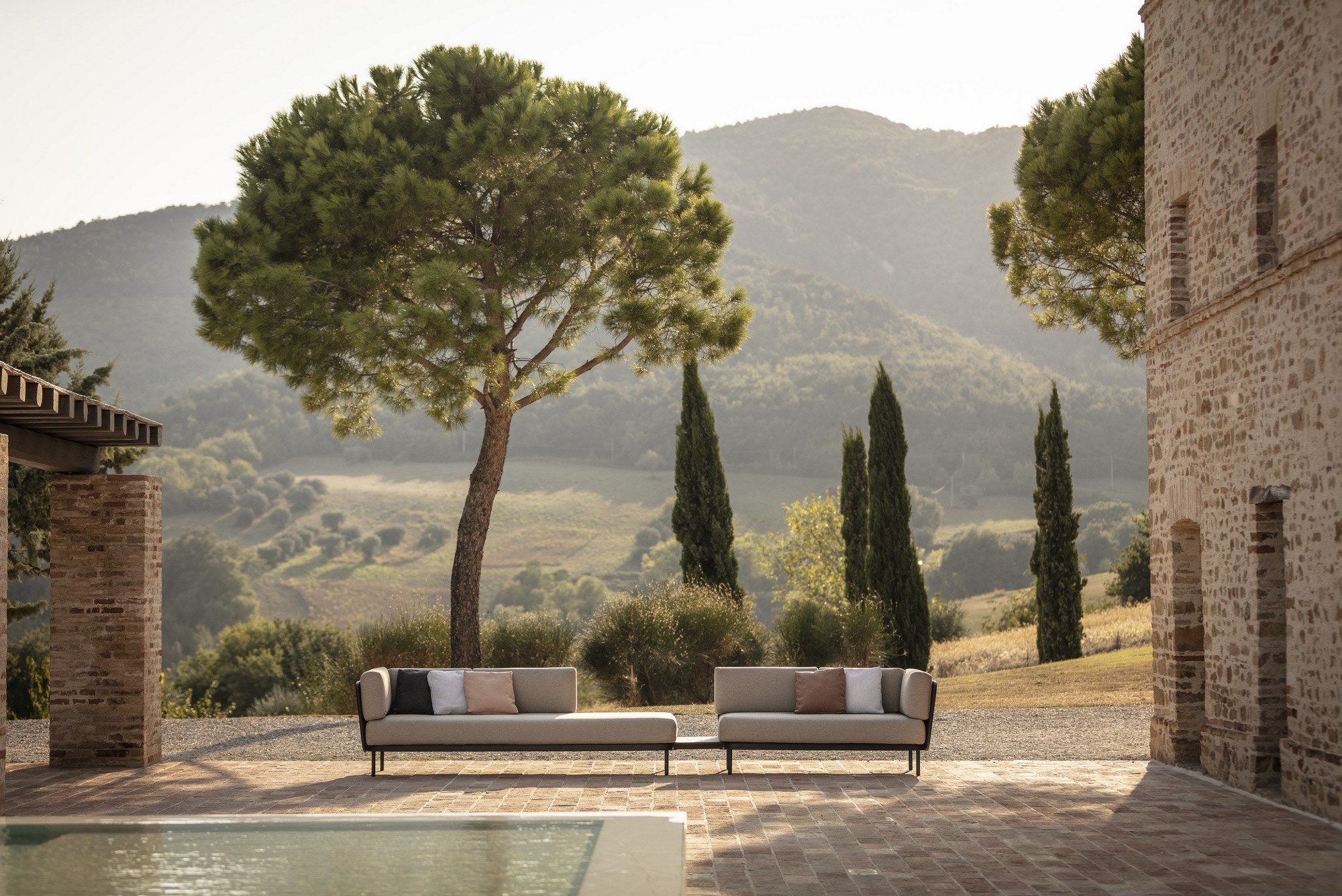 Тканевый модульный садовый диван Todus Baza ARCH-00073566 - Вид №2