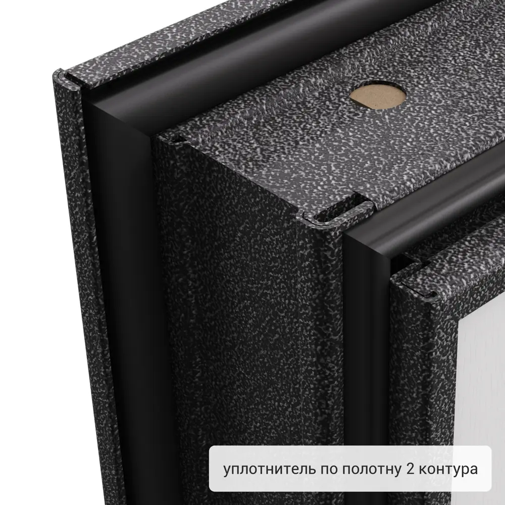 Дверь входная металлическая Грата 950 мм левая цвет скай белый TOREX STLM-2152130 - Вид №12