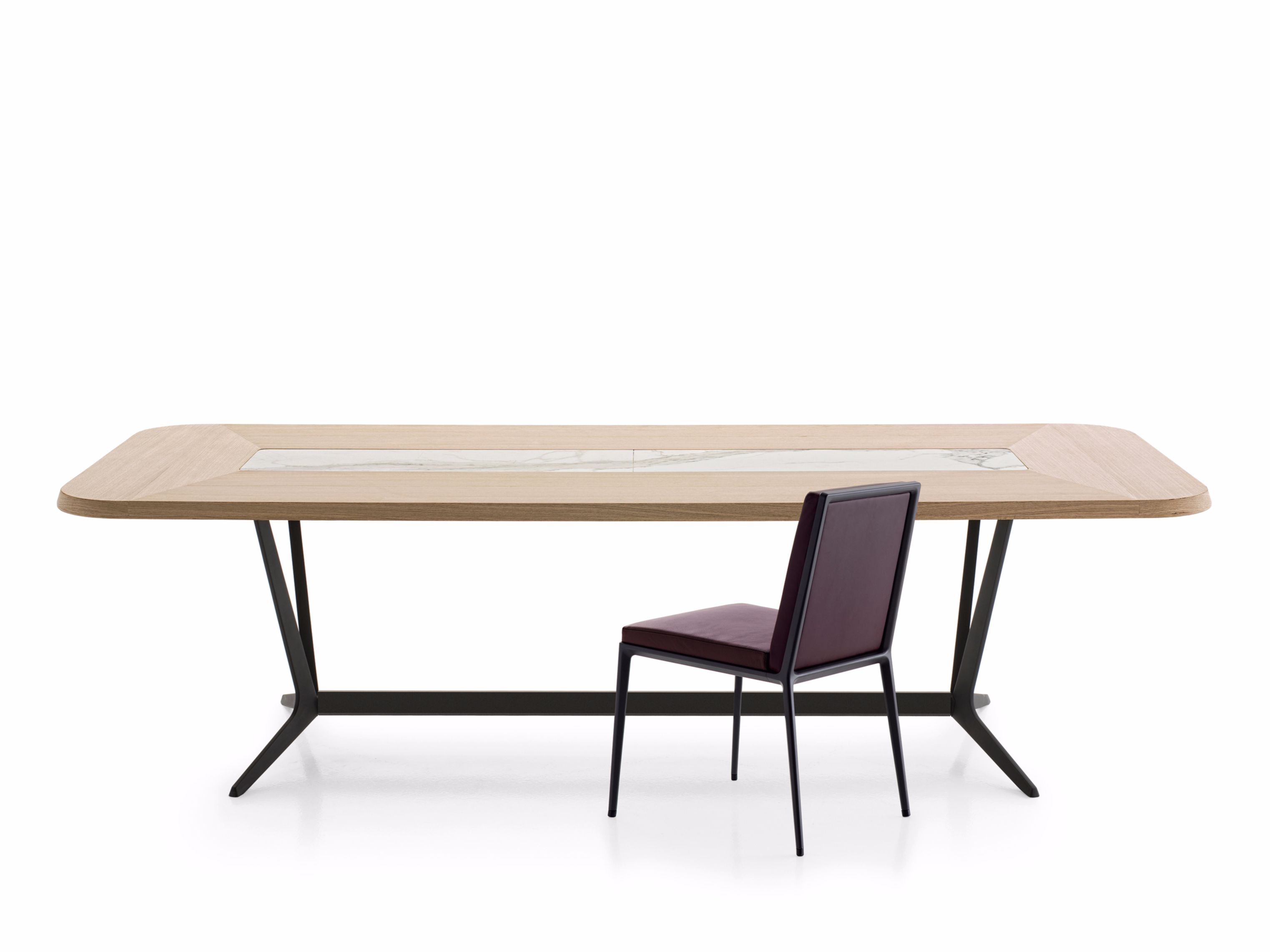 Деревянный прямоугольный стол для гостиной Maxalto ASTRUM ARCH-00092169 - Вид №1