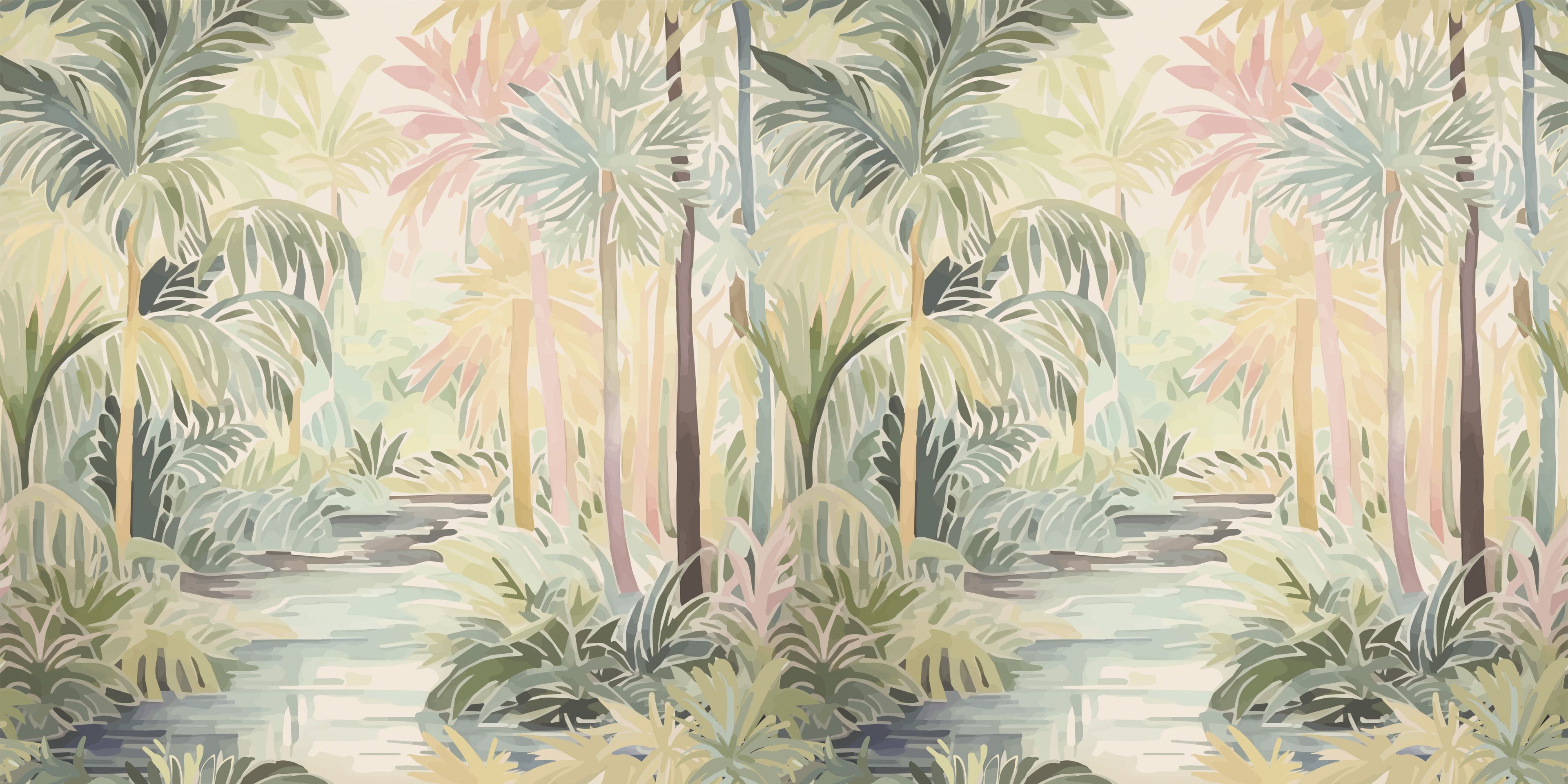 Тропические обои для детей Rimura 2025 ARCH-00080920 - Вид №2