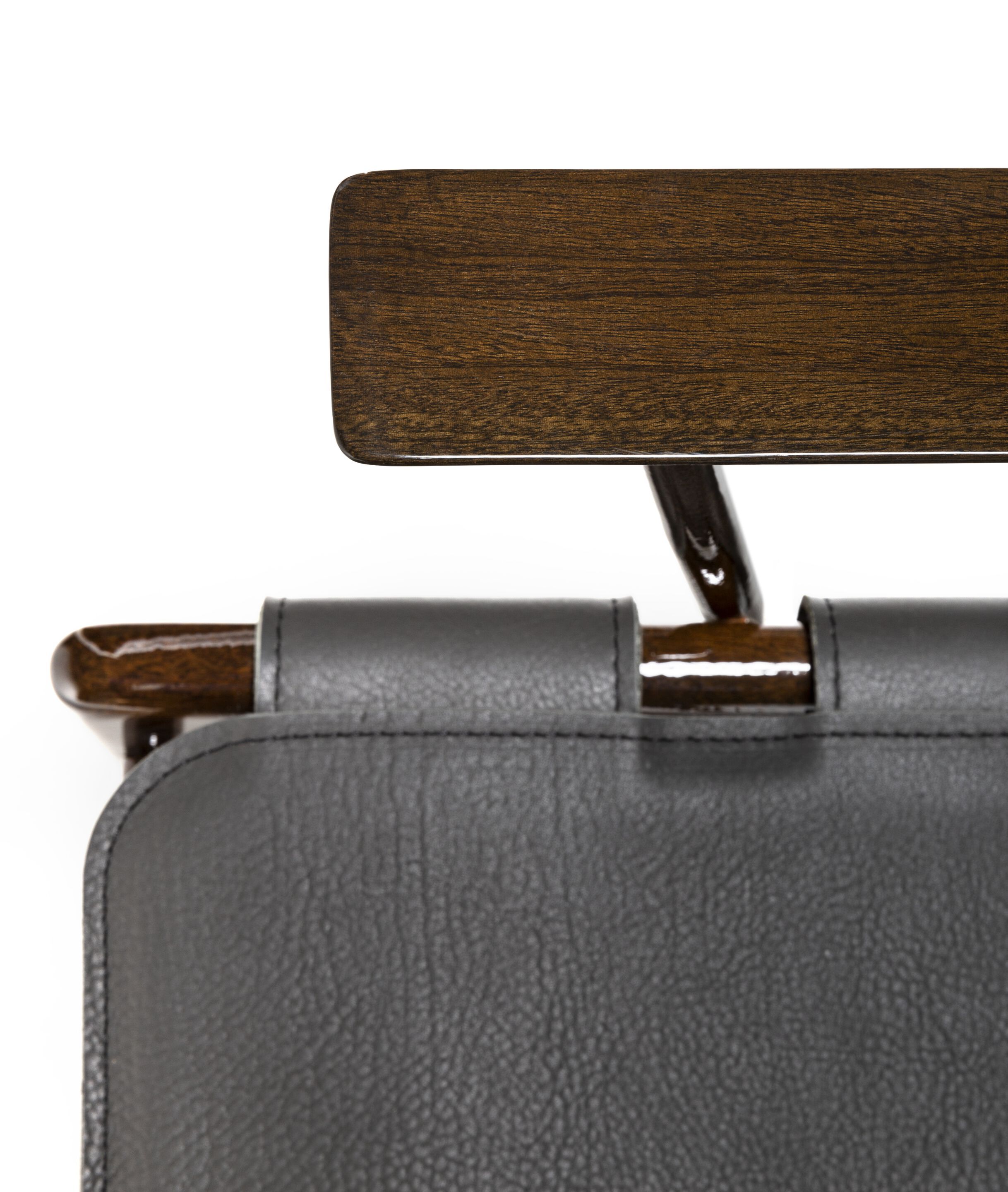 Садовое кресло из красного дерева и кожи с подлокотниками Exteta Levante ARCH-00082375 - Вид №22