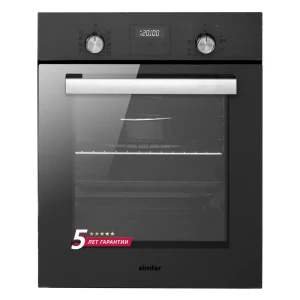 91934109 Электрический встраиваемый духовой шкаф Simfer B4EG59070 45х59.5х56 см цвет серый STLM-1540647