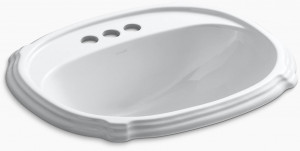 K-2189-4-0 Накладная раковина на столешницу  прямоугольная Kohler