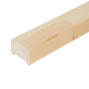 83850939 Поручень прямоугольный сращенный хвоя Сорт Экстра 40x60x3000 мм STLM-1014505