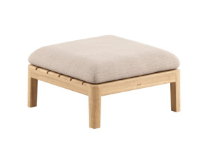 Низкий садовый стул из тикового дерева