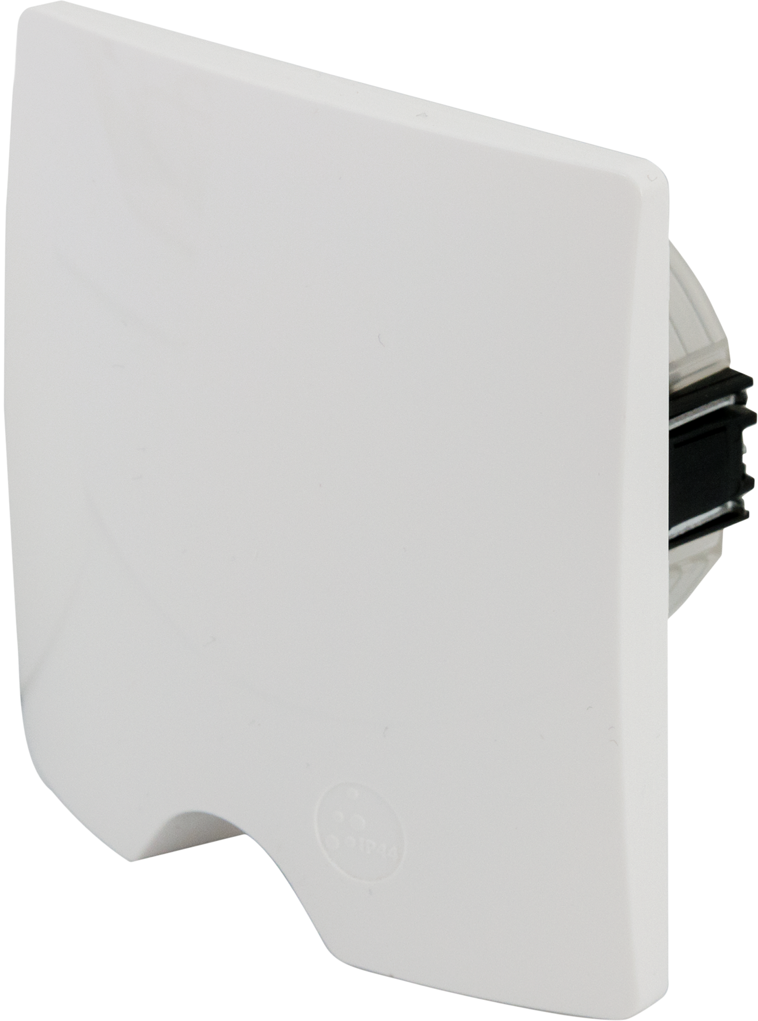 Legrand Etika - вывод кабеля с фиксатором, белый IP44 82496517 STLM-0028702 - Вид №1