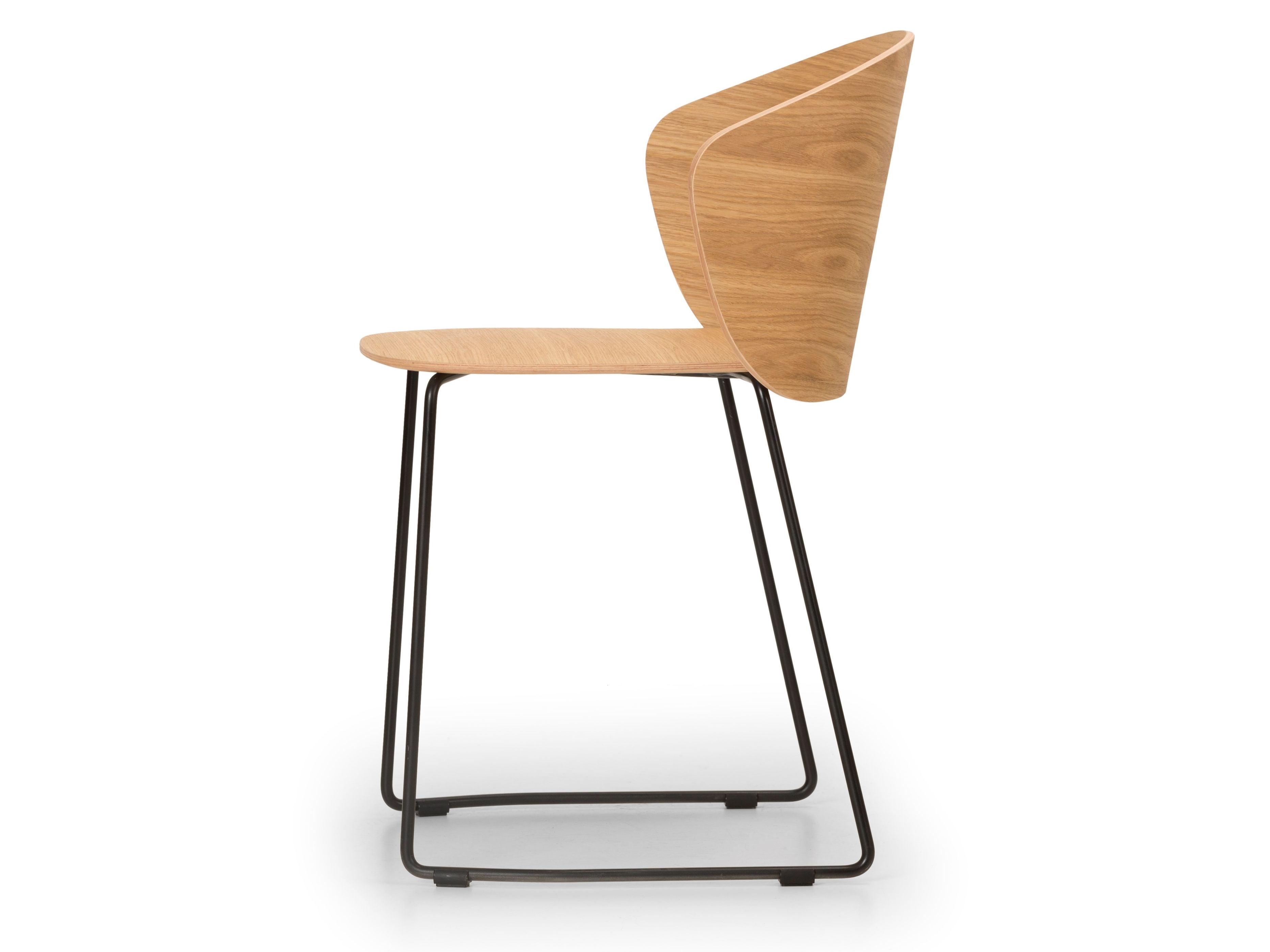 Штабелируемый стул из стали и дерева True Design Not Wood ARCH-00028594 - Вид №2