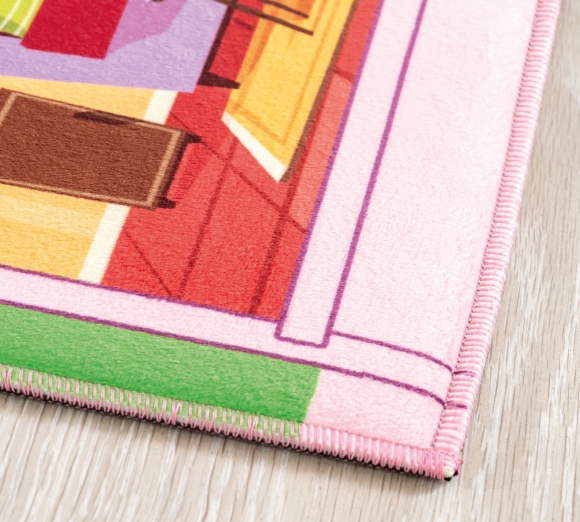 Ковер детский игровой 100х150 см "Дом" Play House CILEK  00-3832221 Разноцветный Santreyd  - Вид №3