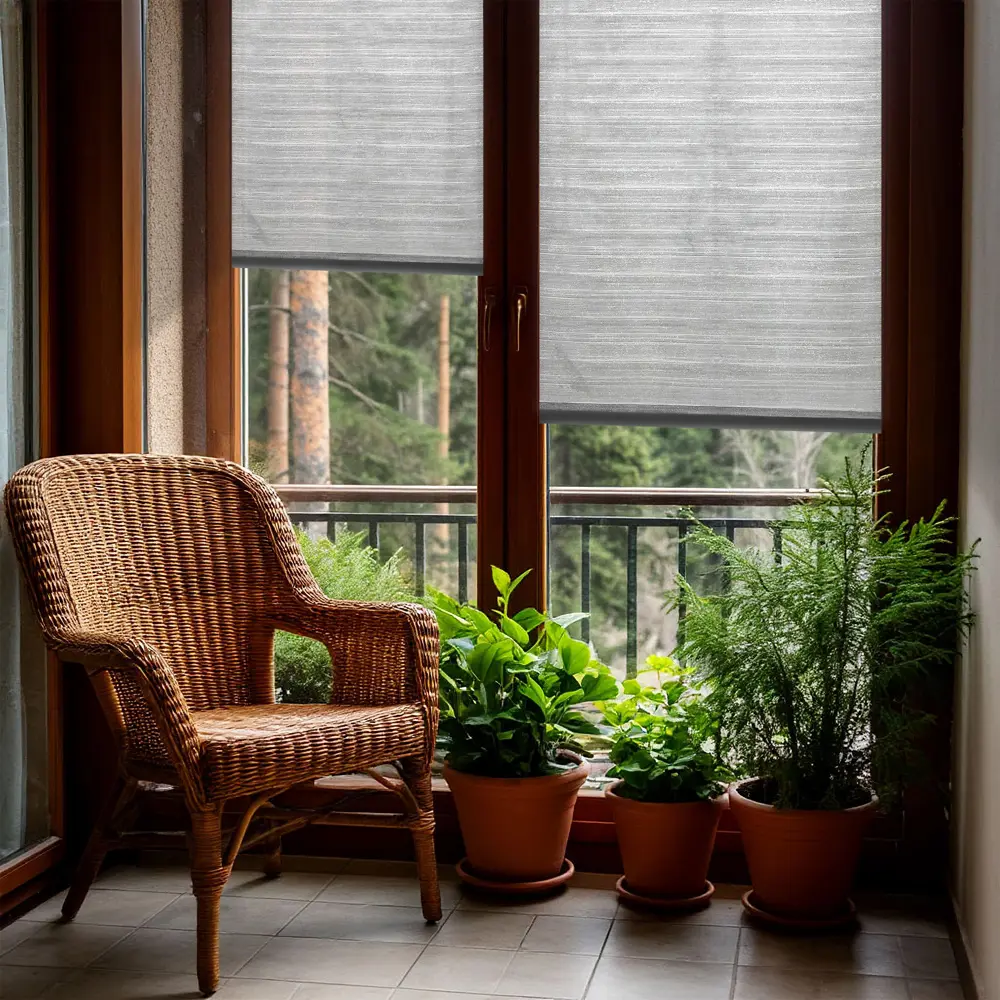 Штора рулонная Микли 60x150 см серая FRANC GARDINER STLM-2030853 - Вид №3