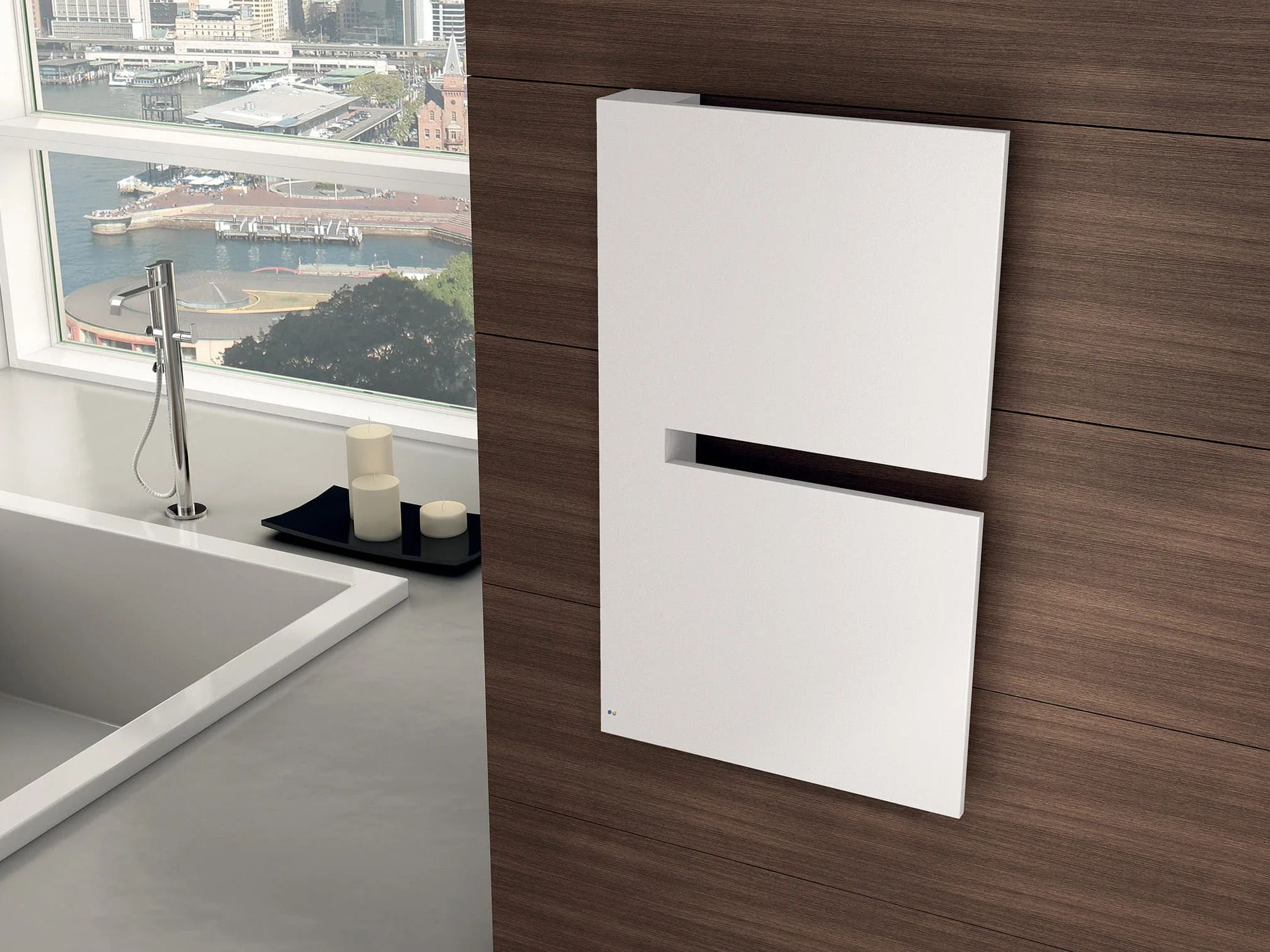 Настенный стальной электрический мебельный радиатор Irsap последовательности ARCH-00125142 - Вид №3