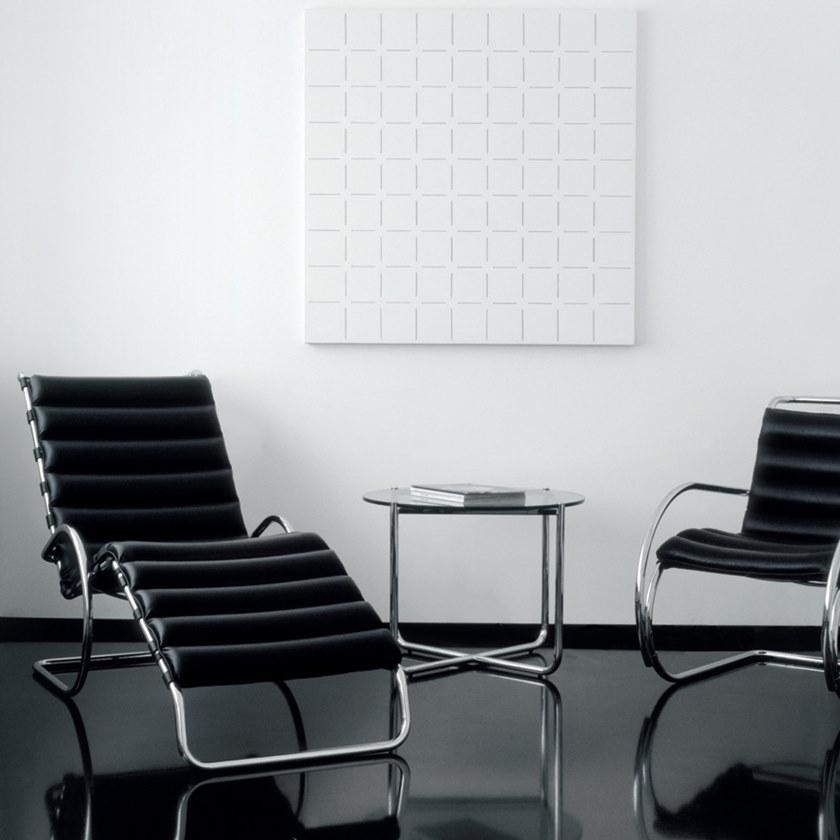 KNOLL Круглый журнальный столик из стали и стекла Mr sun-id-1470083 - Вид №3