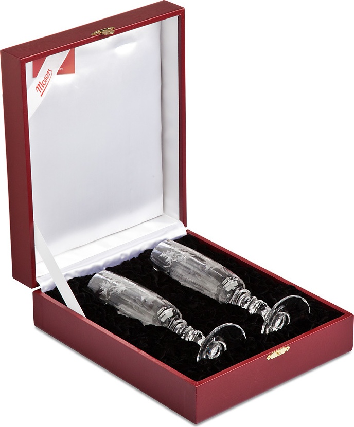 101292 Moser Набор из 2 фужеров для шампанского 140мл "Мария Терезия" Хрусталь бессвинцовый 