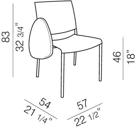 REXITE Стул для конференций с откидной крышкой sun-id-1404319 - Вид №1