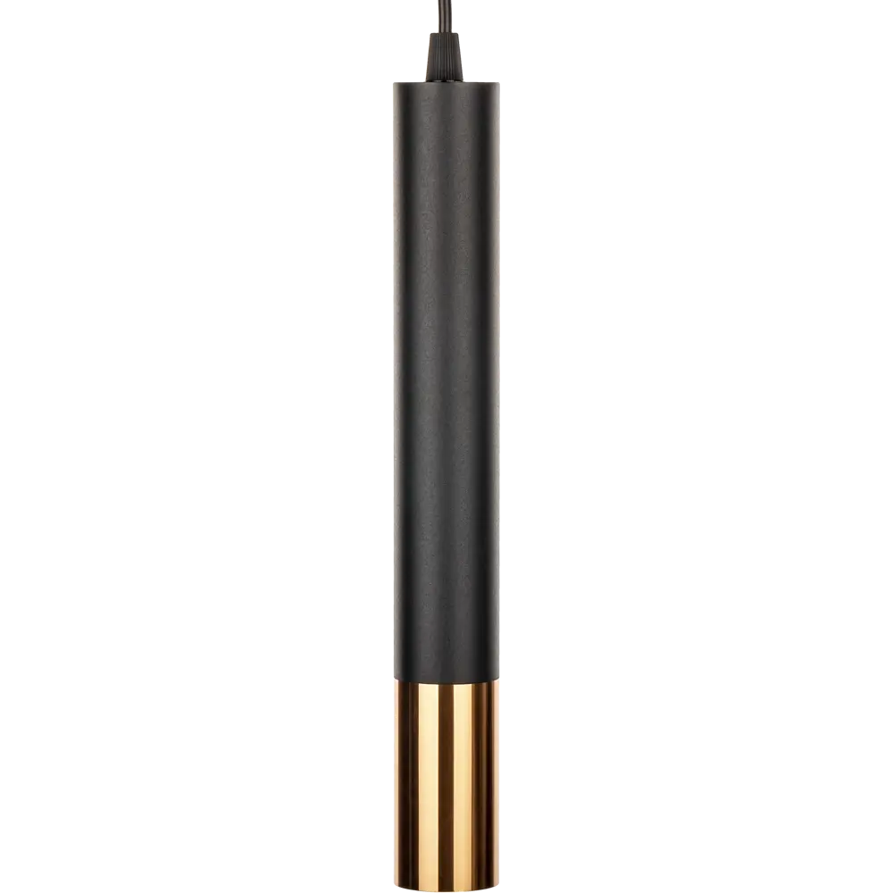 Трековый светильник спот подвесной светодиодный Ritter Artline 300x40мм до 1м 12Вт до 6.4м² 4000К металл чёрный/золото STLM-2109646 - Вид №3