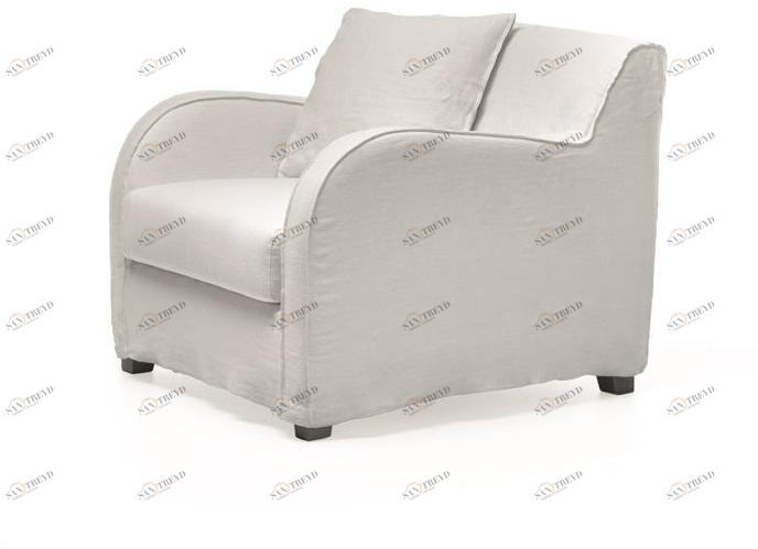 Gervasoni Кресло из ткани со съемным чехлом с подлокотниками Next / spin sun-id-1478882