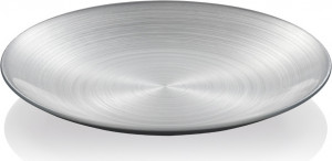 10612355 IVV Блюдо для центра стола IVV "Бомбей" 53см (серебрист.) Стекло