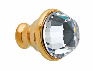 0Z5742.000.71 Ручка корпуса диаметром 23 мм с кристаллами сваровски Античное серебро