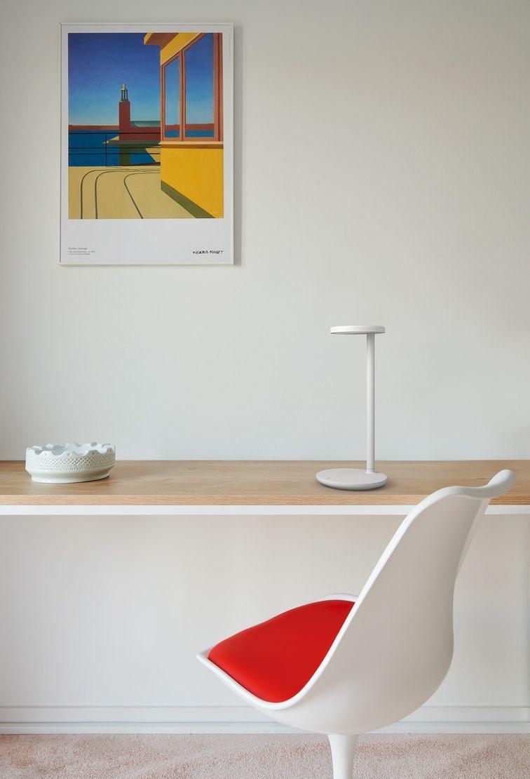 Flos Настольная светодиодная лампа с беспроводной зарядкой и разъемом usb Home collection - tavolo sun-id-1467953 - Вид №1