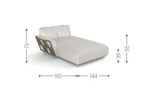 Ткань сад диван Talenti Шах ARCH-00116085 - Вид №13