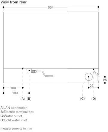 Gaggenau Комбинированная стеклянная печь Serie 200 Bsp271101  - Вид №3
