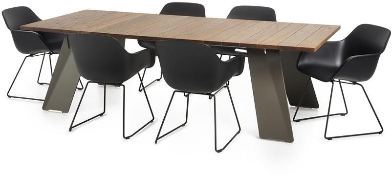 Extremis Прямоугольный деревянный стол sun-id-1347417 - Вид №5