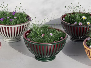 Металлический плантатор