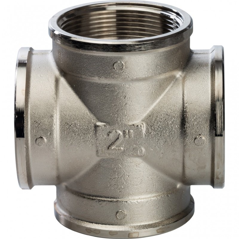 Крестовина ВР 2" никель STOUT SFT0031000002 - Вид №1