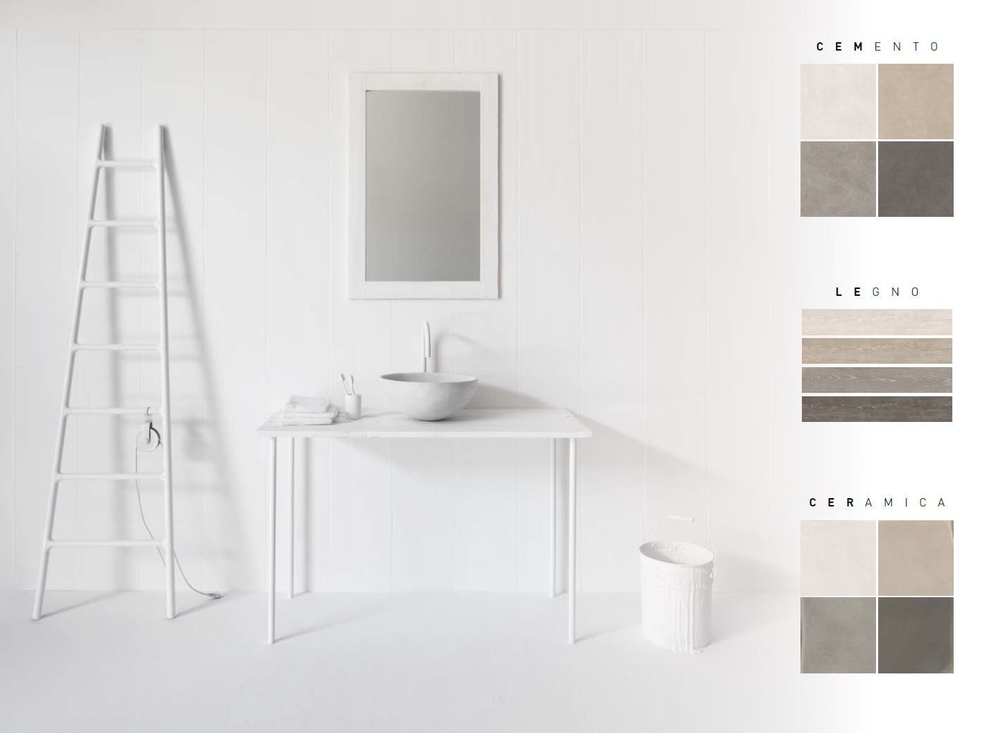 Цементный эффект крытый керамогранит / напольное покрытие Provenza Karman ARCH-00105133 - Вид №3