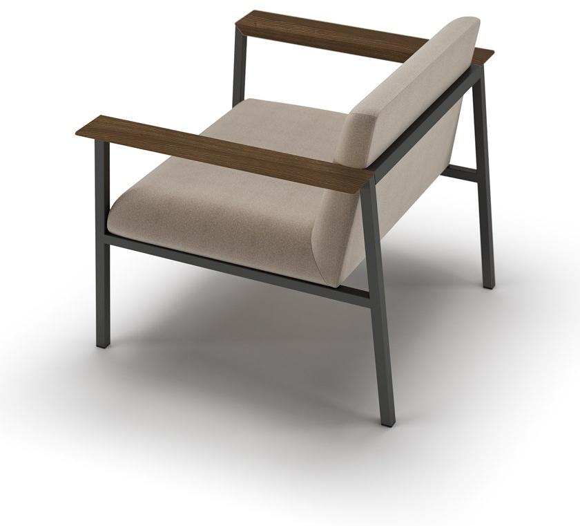 Quadrifoglio Кресло из ткани с подлокотниками Ado sun-id-1448104 - Вид №1