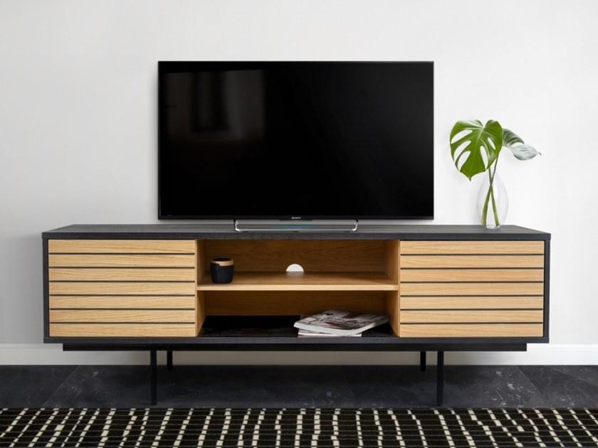 Woodman Тумба под ТВ с распашными дверцами Stripe sun-id-1368400 - Вид №5