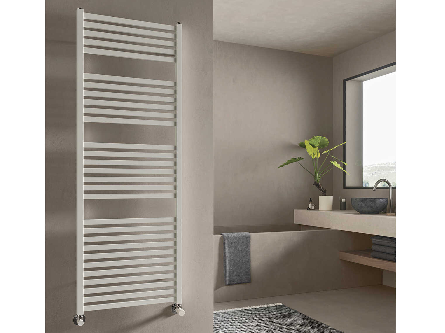 Стальной радиатор для ванной комнаты Irsap QUADRÉ ARCH-00133332