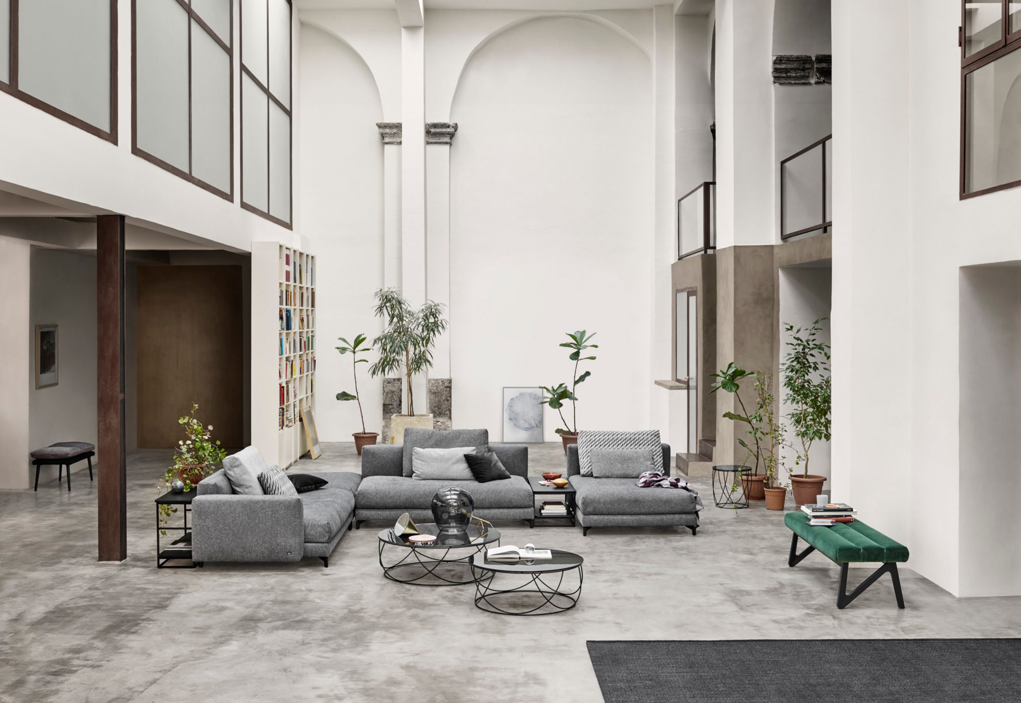 Угловой диван из ткани Rolf Benz Rolf Benz 007 NUVOLA ARCH-00144187 - Вид №8