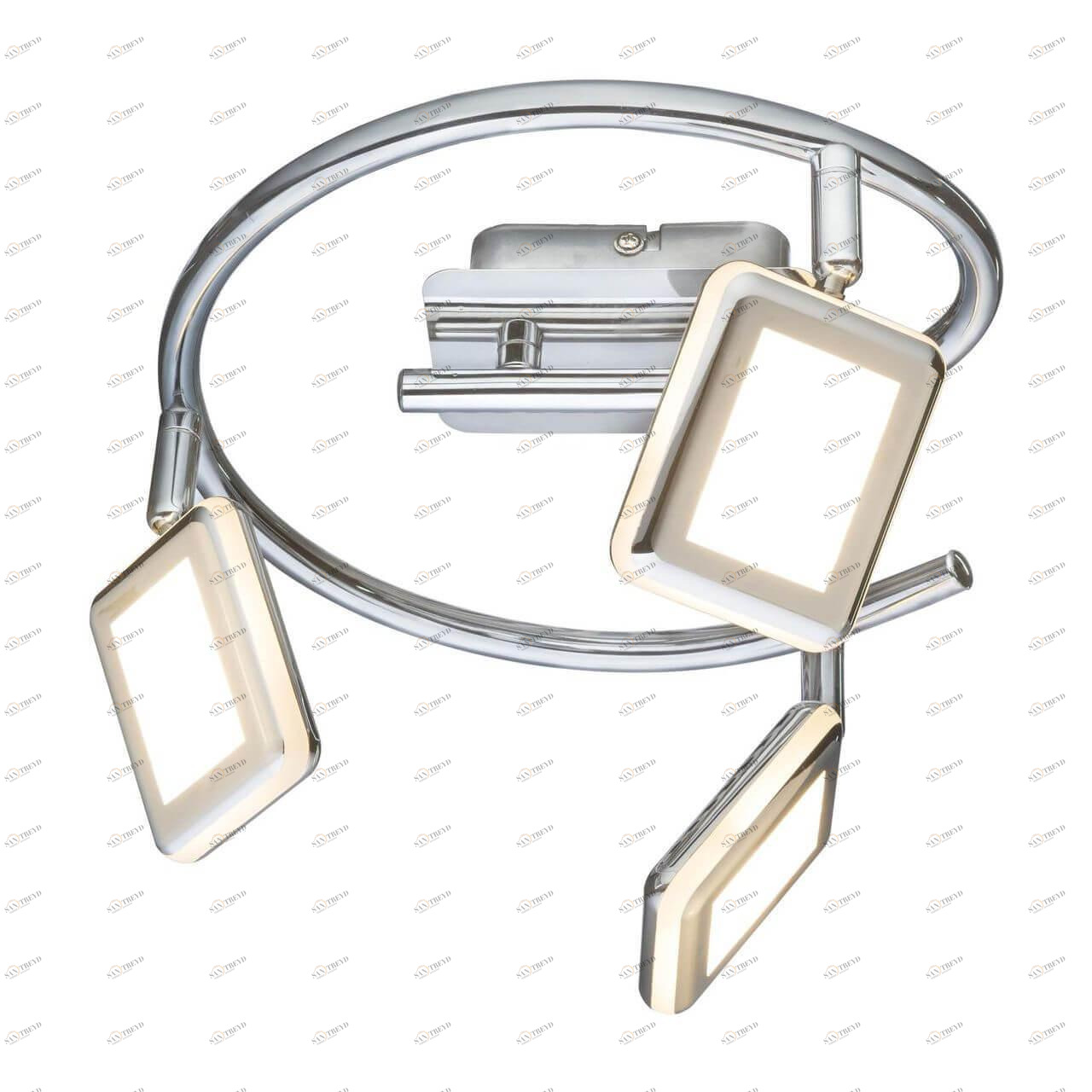 Светодиодный спот белый с 3 плафонами Globo Trystan 56223-3 GLOBO TRYSTAN 00-3891906 Белый Ceramica Globo 