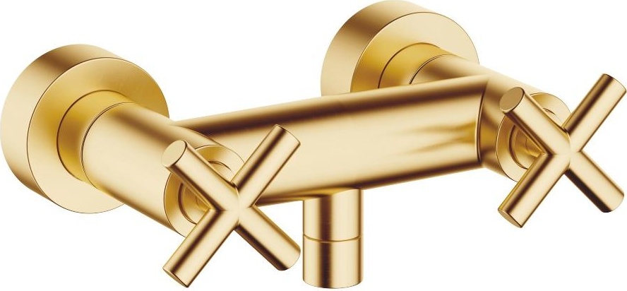 26100892-28 Смеситель для душа для настенного монтажа - латунь сатинированная Dornbracht Tara 