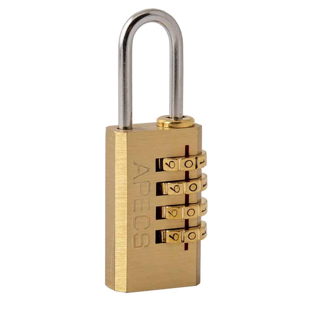 Замок кодовый Apecs PDB-40-21-CODE 21.3x9 мм латунь/сталь STLM-2159431