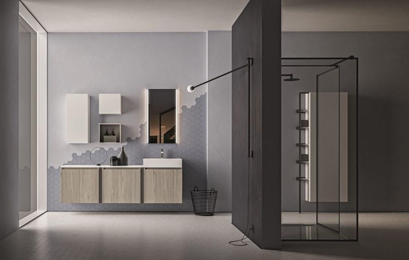 Cerasa Прямоугольное зеркало с bluetooth-подключением для ванной Segno sun-id-1351821 - Вид №3