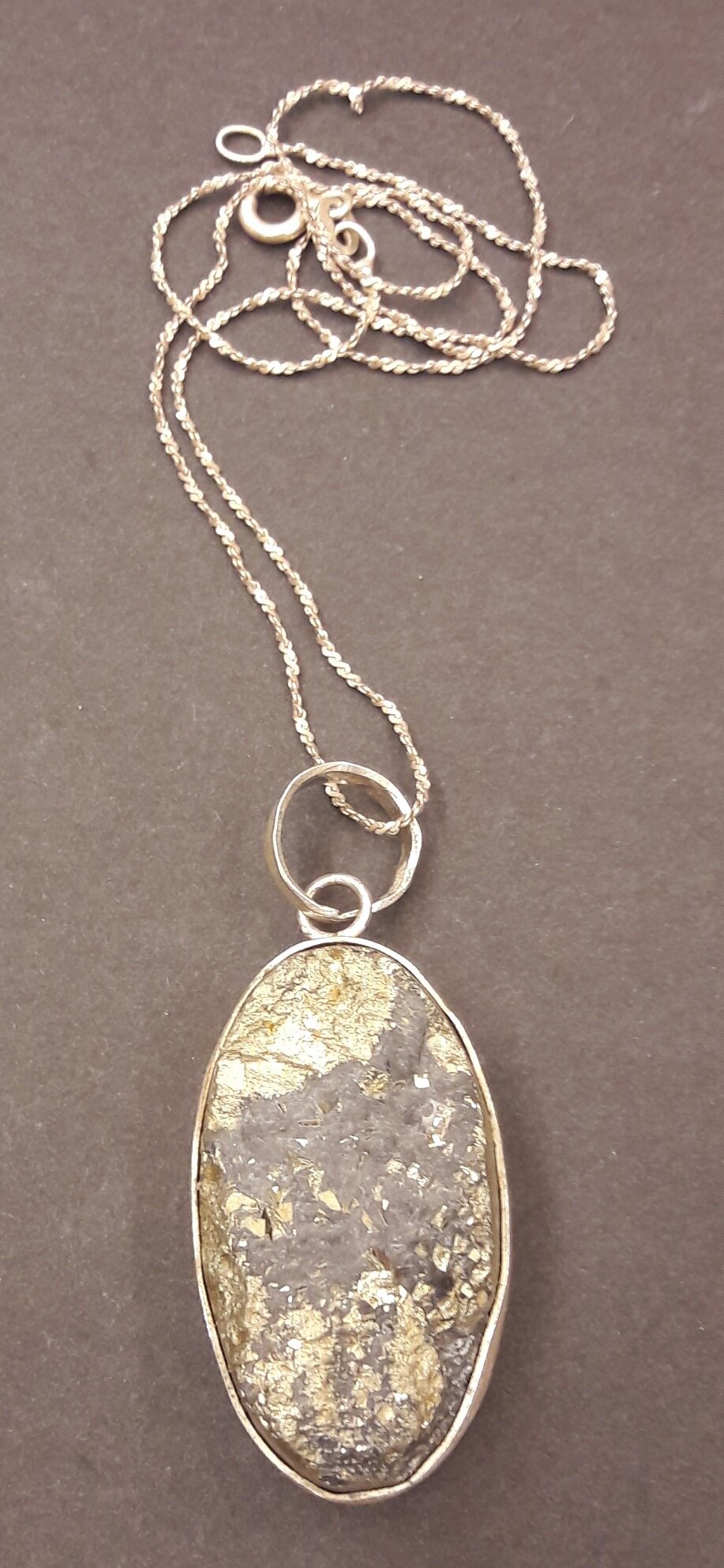 PM20 Подвеска, серебро 925, камень, кулон 5 см PATI MARTIN Santreyd 