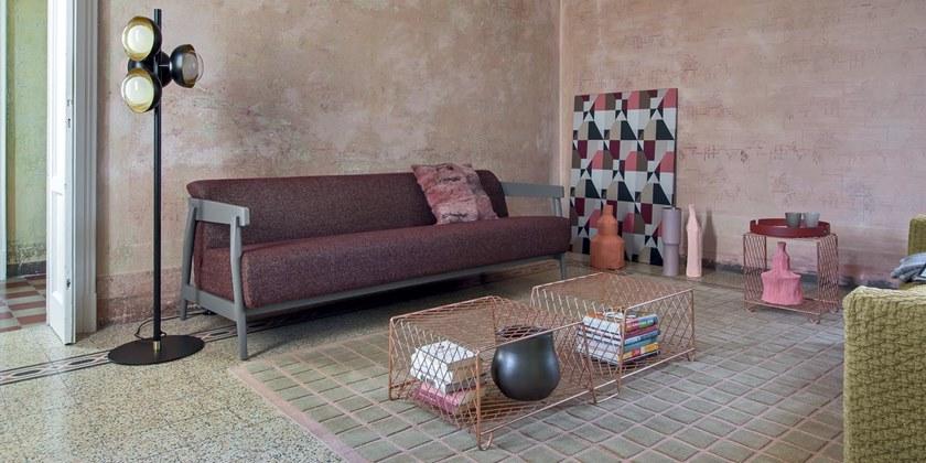 Gervasoni 3-х местный тканевый диван Brick sun-id-1480022 - Вид №2