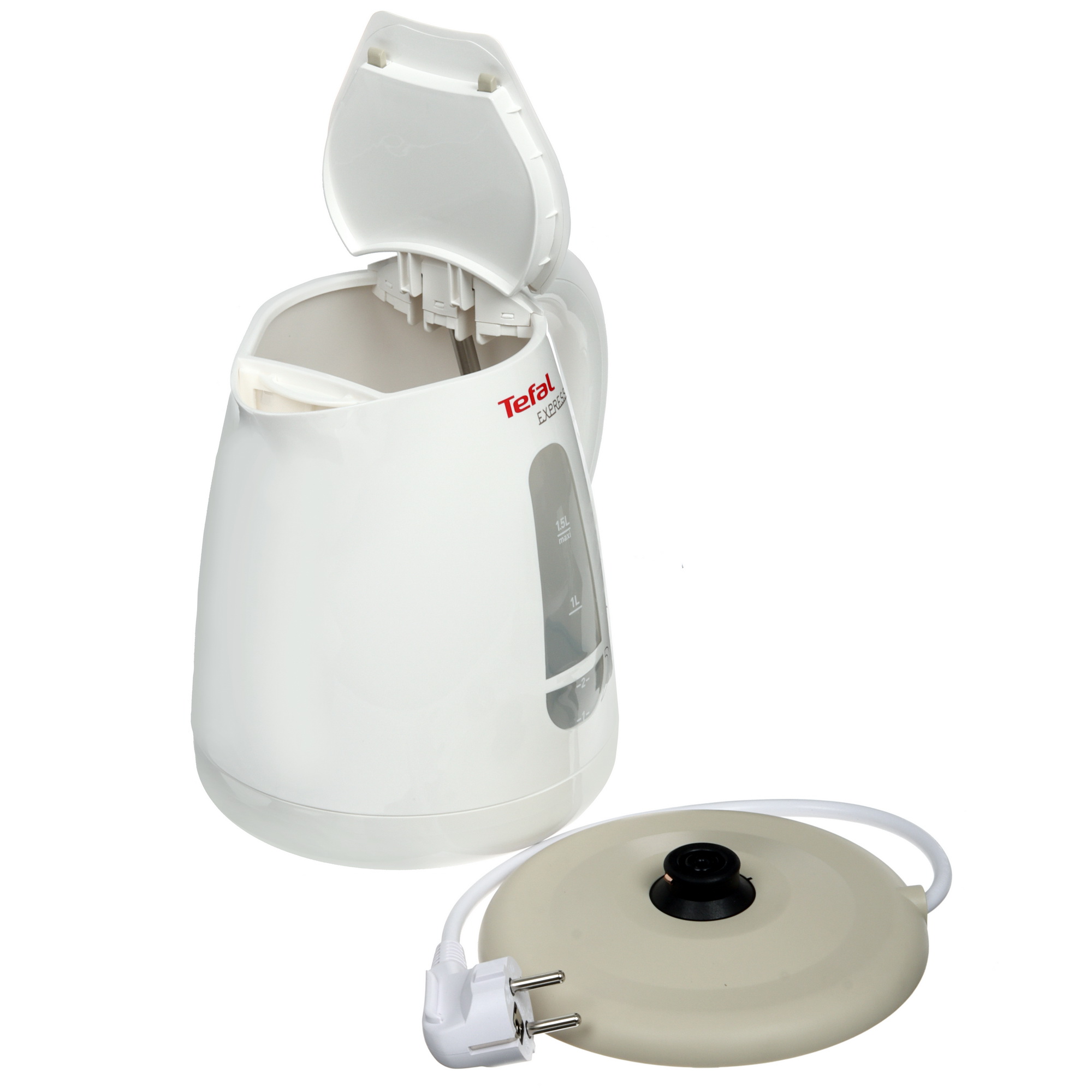 5499276 Электрочайник Tefal Express Plastic KO29913E белый STDN-0140583 - Вид №4