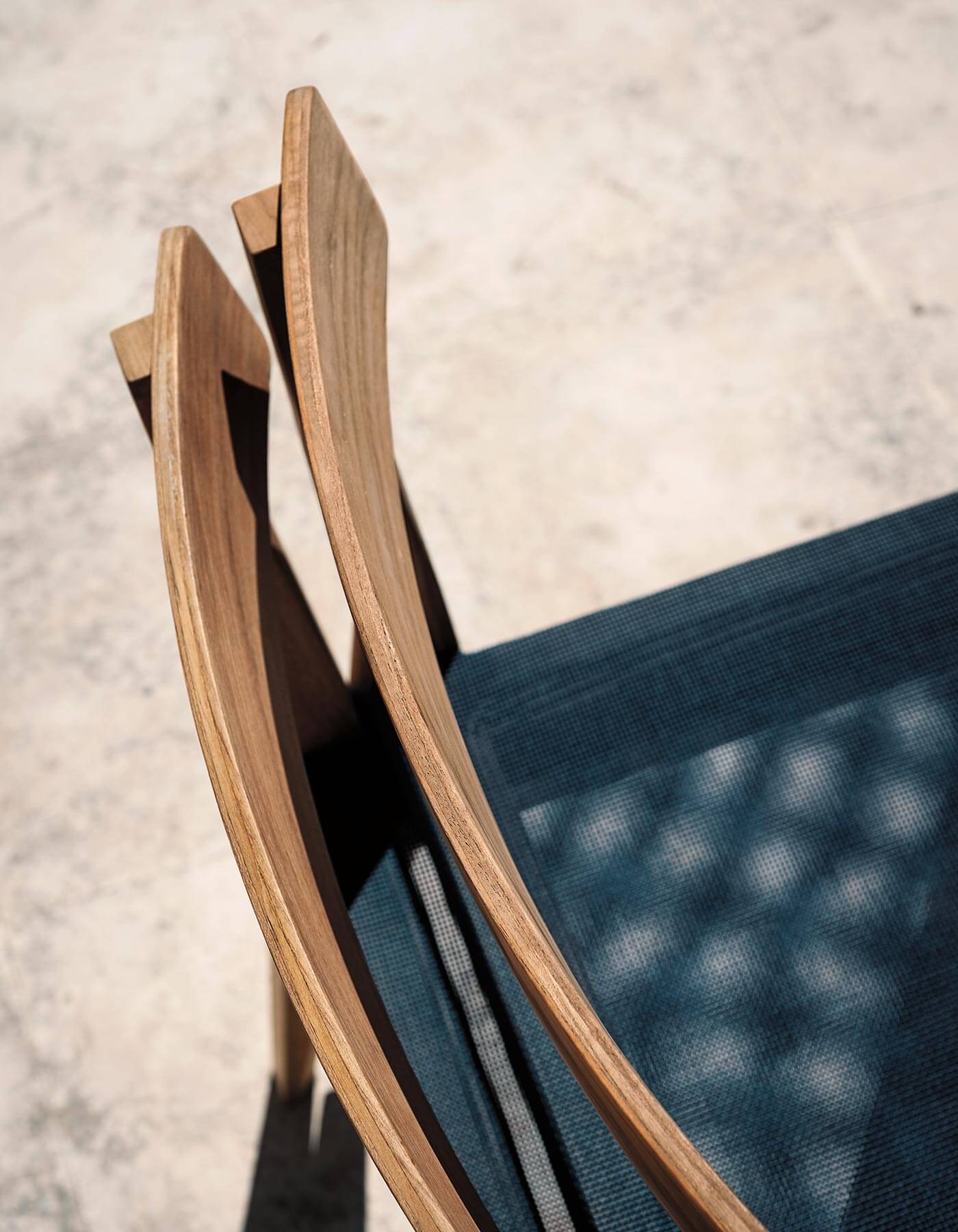 Стул для сада из тикового дерева с подлокотниками RODA Teka ARCH-00128968 - Вид №5