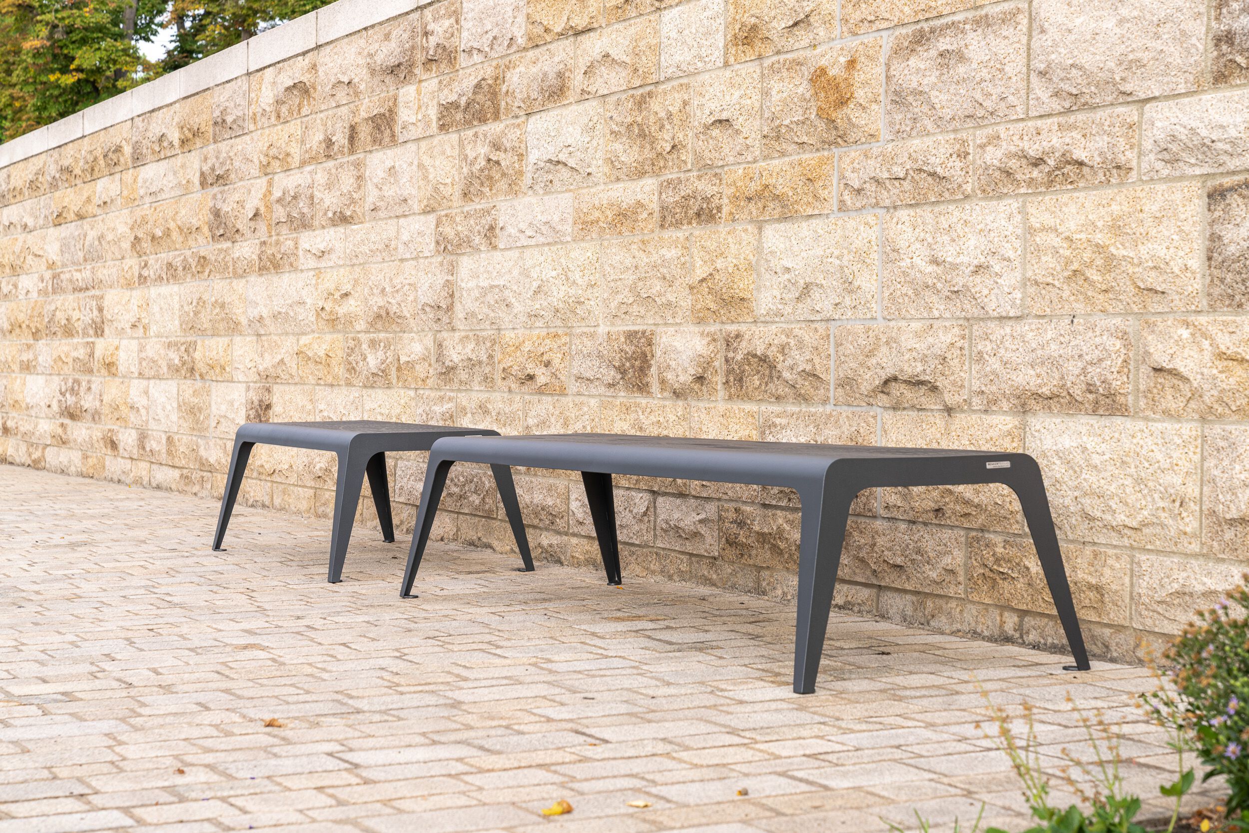 Скамья из нержавеющей стали без спинки BENKERT BANKE Chalidor ARCH-00142394 - Вид №4