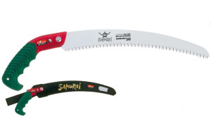 15848380 Пила с изогнутым полотном в чехле, с поясным креплением GC-180-LH SAMURAI