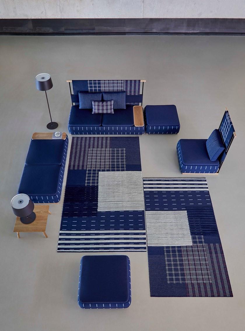 GAN Прямоугольный пуф из ткани Lan sun-id-1398972 - Вид №9