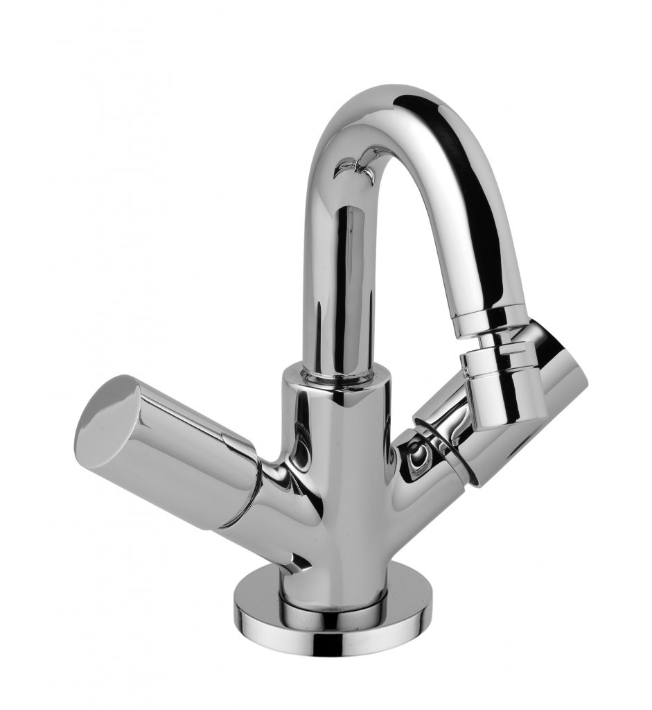 40522 / R Смеситель для биде с одним отверстием и сливом clicclac. Bongio Aqua 40522/R