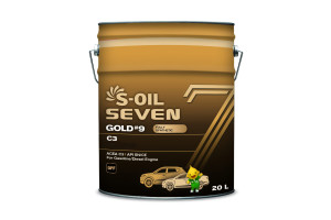 16448105 Моторное масло GOLD#9 C3 5W-30 20 л E107766 S-OIL SEVEN