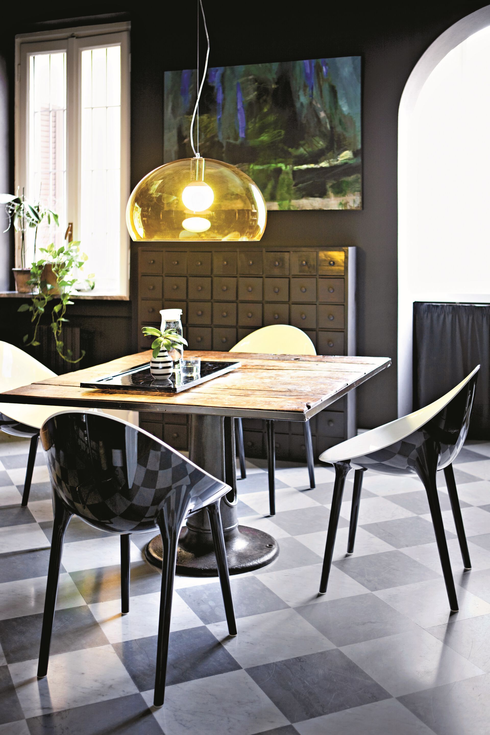 ПММА светодиодный подвесной светильник Kartell Fl/y ARCH-00129573 - Вид №5