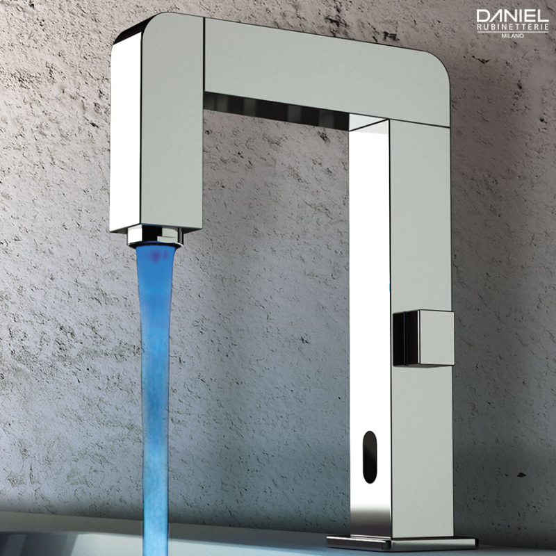SENL30118C Смеситель для умывальника DANIEL RUBINETTERIE Rubinetti Sensore - Вид №1
