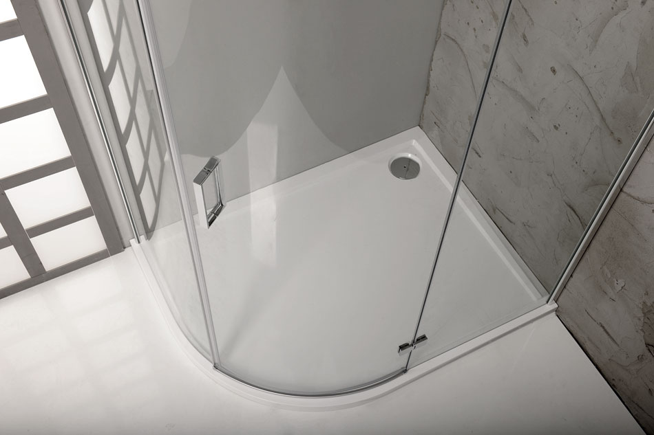 11021R Polysan Душевые кабины из литого мрамора  - Вид №1